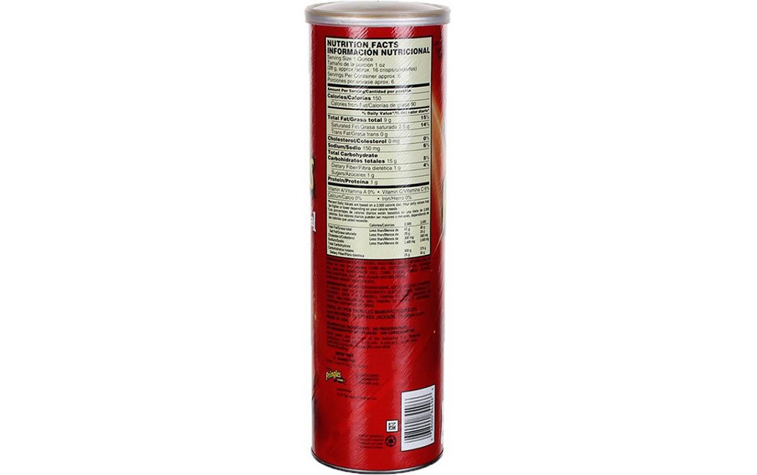 Pringles The Original    Container  169 grams